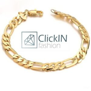 צמיד שירשור צבע צהב