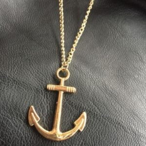 שרשרת עוגן צבע זהב