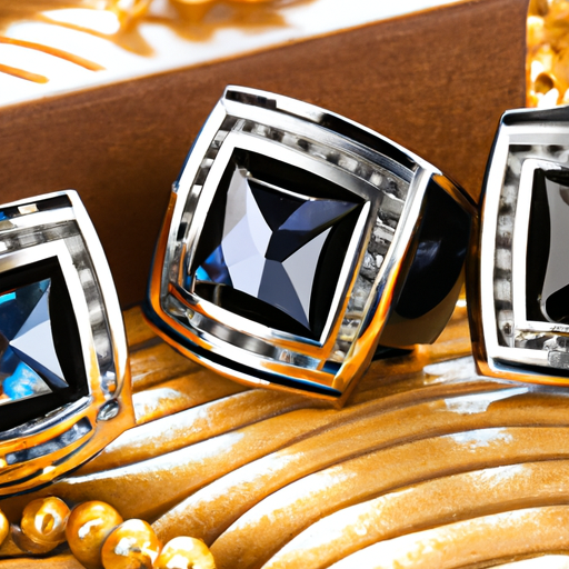 3. מבחר עיצובים חדשניים של תכשיטי יהלומים לגברים - טבעות, צמידים ושרשראות.